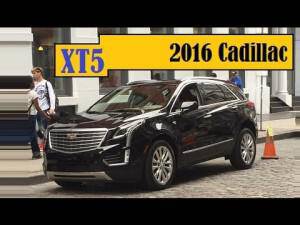 2016 Cadillac XT5, this SRX successor spotted completely undisguised on the streets of New York City