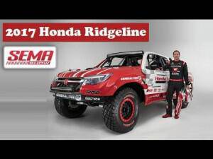 2017 Honda Ridgeline Baja Race Truck, at SEMA show 2015