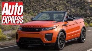 New Range Rover Evoque Convertible: first look at the 2016 drop-top SUV