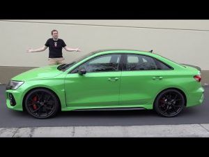 The New 2022 Audi RS3 Is a Little Sedan with Big Performance