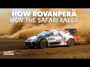 How Did Kalle Rovanperä Win Safari Rally Kenya?