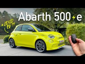 2024 Abarth 500e (155 hp) – LOUDEST EV ever!